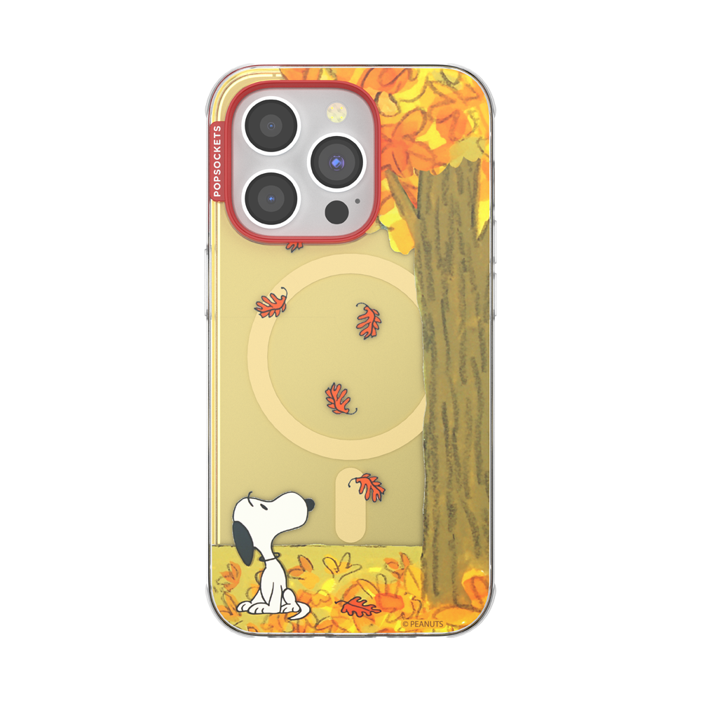 Snoopy in Fall — iPhone 14 Pro MagSafe Case - US 59806