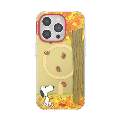 Snoopy in Fall — iPhone 15 Pro MagSafe Case - US 91834