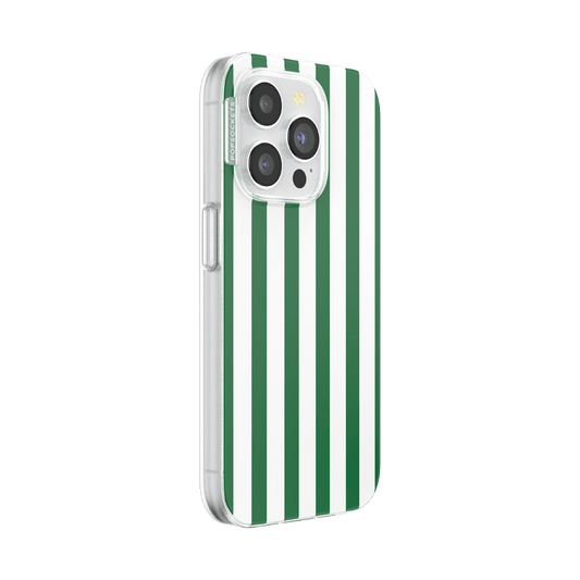 Club Stripe Green — iPhone 15 Pro MagSafe Case - US 71621