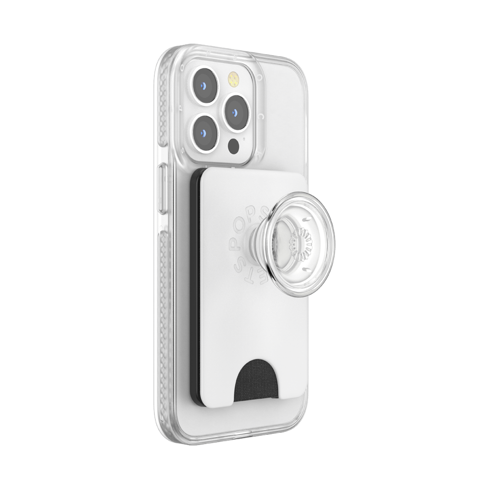 White Clear — MagSafe PopWallet+ - US 12185