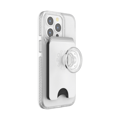 White Clear — MagSafe PopWallet+ - US 12185