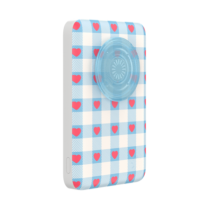 Berry Sweet Gingham — MagSafe PowerPack - US 53487