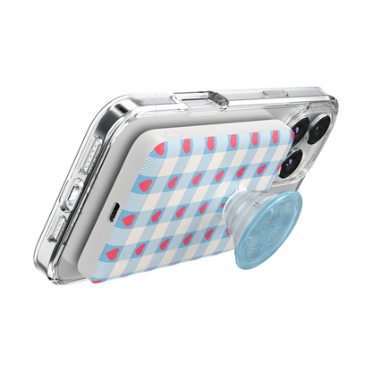 Berry Sweet Gingham — MagSafe PowerPack - US 94620
