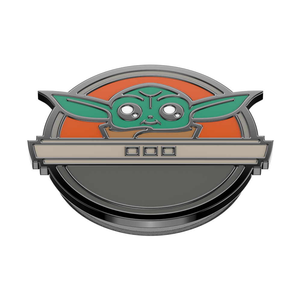 Enamel Grogu Pod — Adhesive PopGrip - US 96286