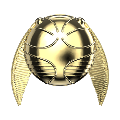 Puffy Enamel Golden Snitch — Adhesive PopGrip - US 81807