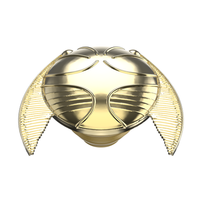 Puffy Enamel Golden Snitch — Adhesive PopGrip - US 81807
