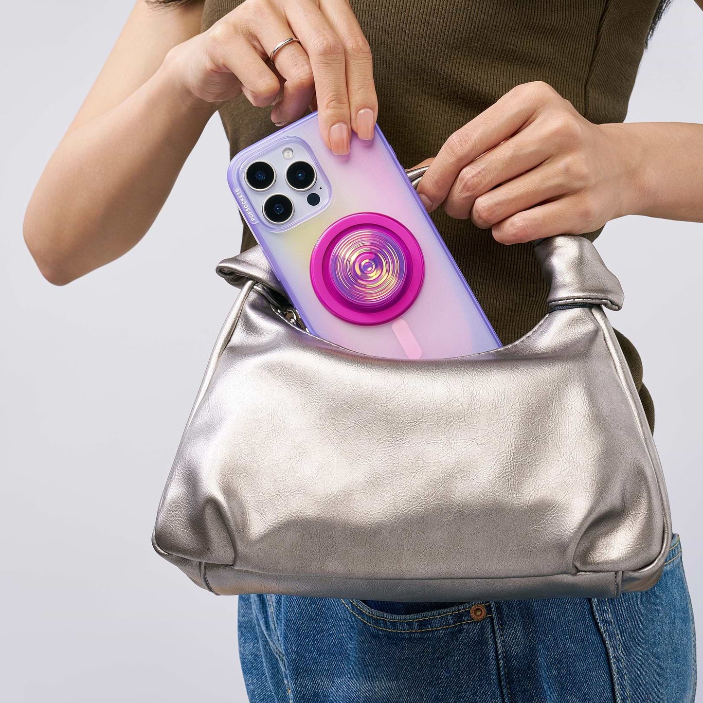 Ripple Iridescent Aviation — MagSafe PopGrip - US 48004