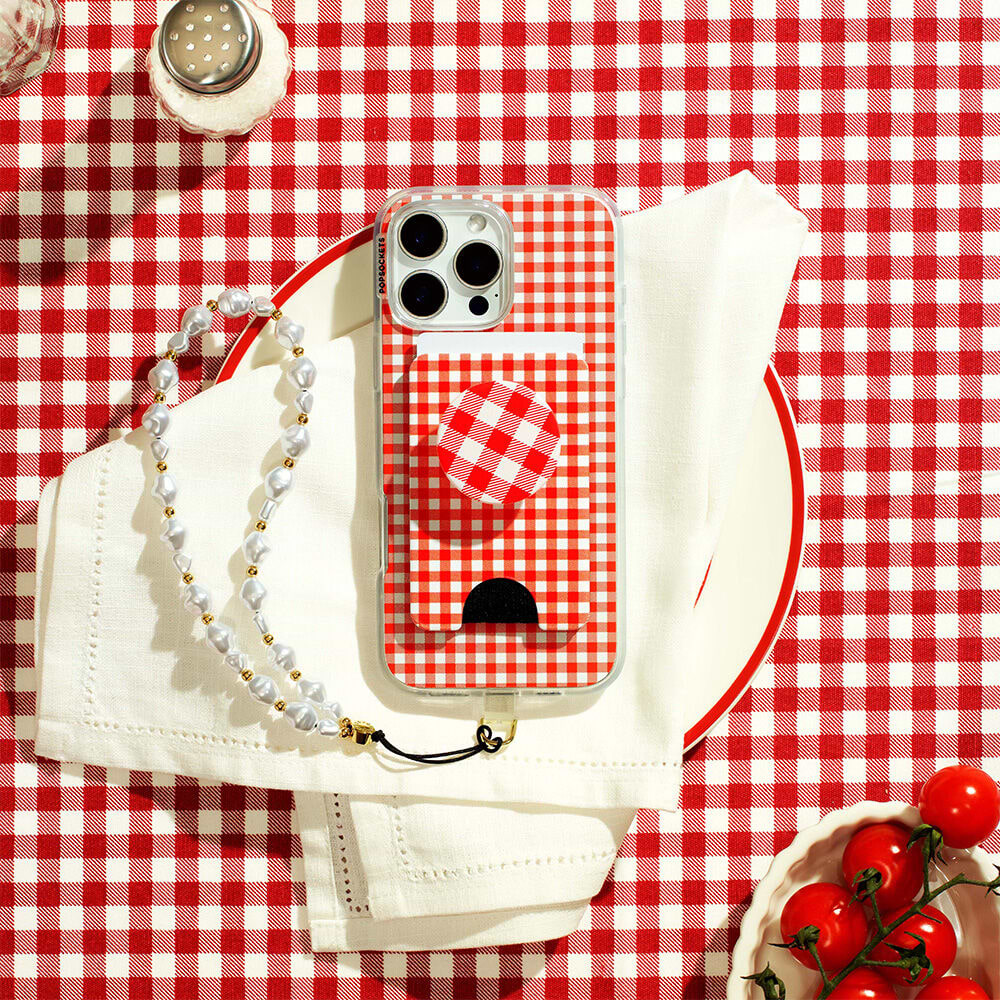 Red Gingham — MagSafe PopGrip - US 68748
