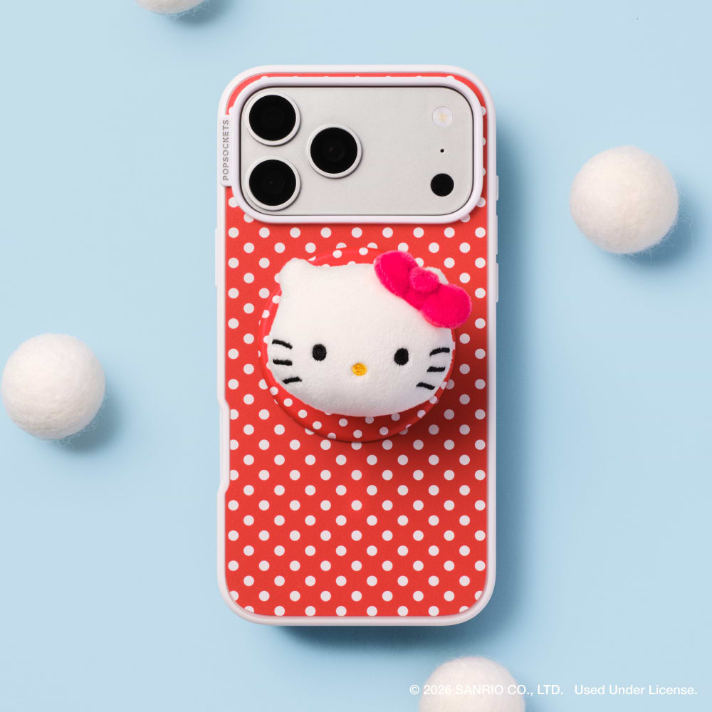 Cherry Red Polka Dot — iPhone 17 Pro MagSafe Case - US 00238