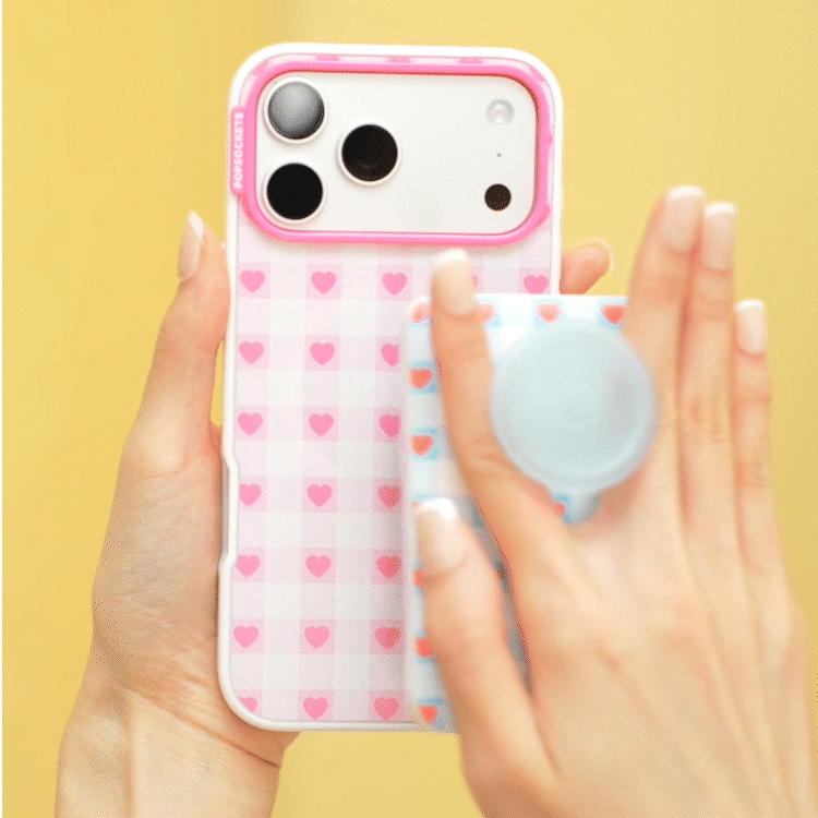 Blush Gingham — iPhone 17 Pro Max MagSafe Case - US 68117