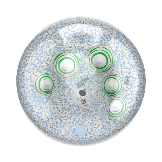 Tidepool Globe Snowland — Adhesive PopGrip - US 57328