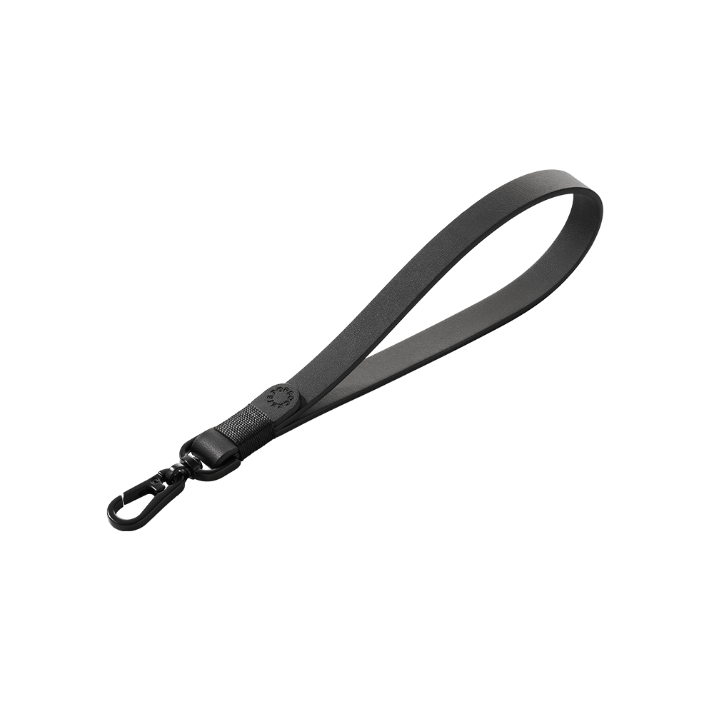 Vegan Leather Black — Phone Wristlet - US 84489