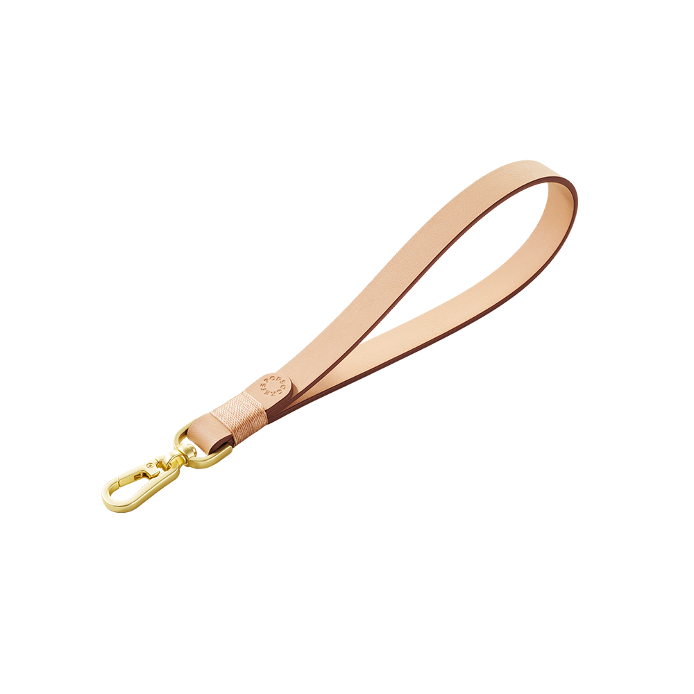 Vegan Leather Tan — Phone Wristlet - US 94632